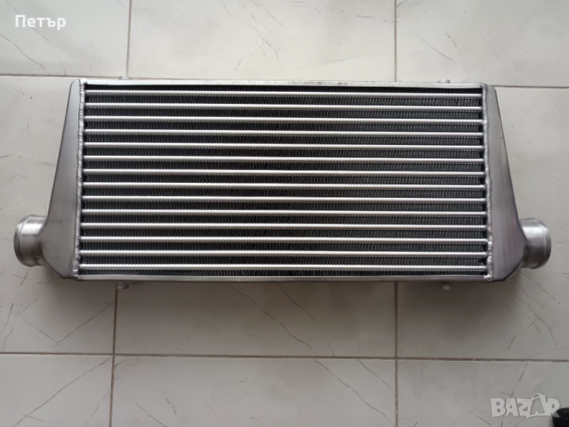 Интеркулер челен НОВ 600х300х76 3,0" ф76, кулер, снимка 1