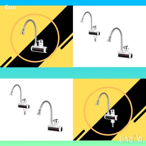 Електрически водонагревател - 3600W, различен монтаж, снимка 1