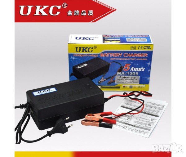 Зарядно за акумулатор - 5AMP UKC, снимка 1