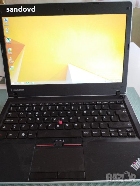 лаптоп LENOVO tinkpad edge цена 90лв, снимка 1