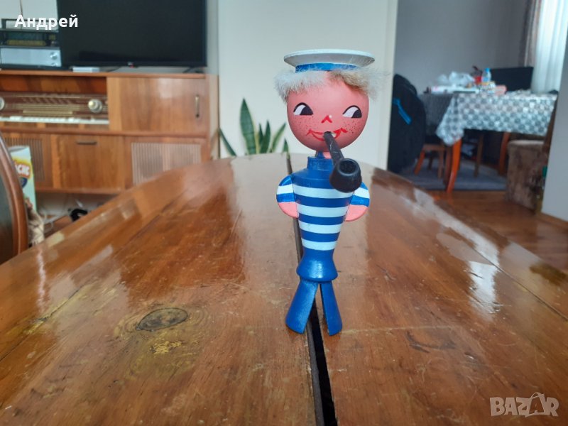 Стар сувенир,фигурка моряк,моряче #7, снимка 1