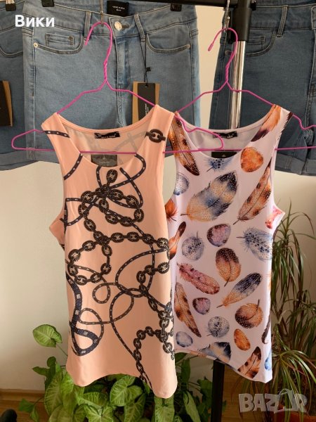 Дамски топ потник наличен в три цвята, снимка 1