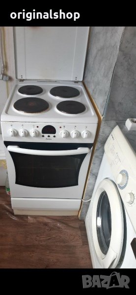 Бяла техника - готварска печка с вентилатор , снимка 1