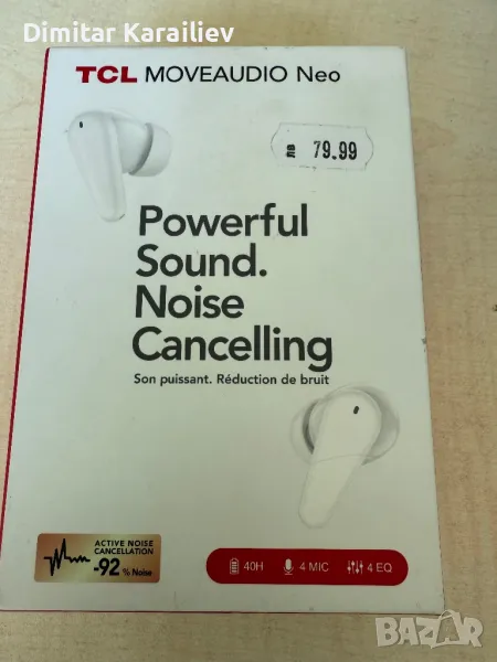 Безжични слушалки TCL Moveaudio Neo, снимка 1