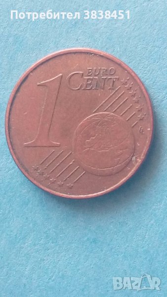 1 Euro Cent 2015 г.Словакия, снимка 1