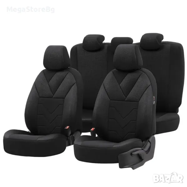 Тапицерия за седалки Темпо ТМР 1501 Черно, снимка 1