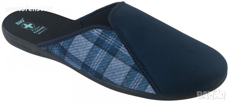 Мъжки чехли ADANEX син принт 40/46, снимка 1