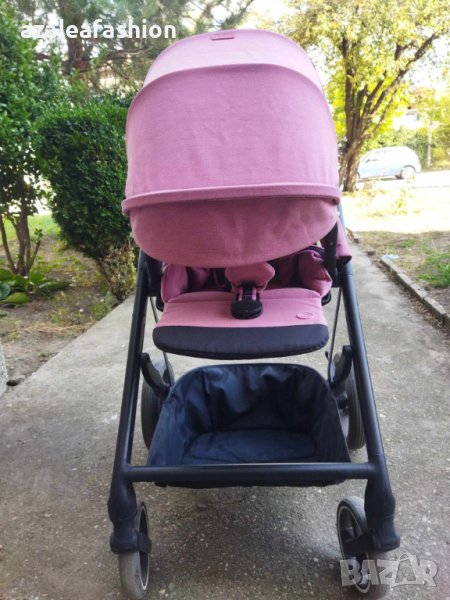 Детска количка 2 в 1 Cybex Balios S Lux Blk Magnolia Pink, снимка 1