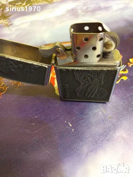 Запалка Zippo американска с мотоциклет, снимка 1