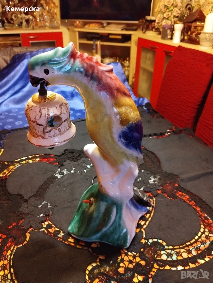 Нощна лампа папагал, снимка 1