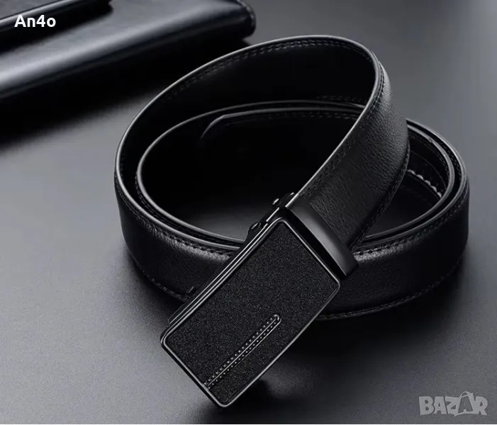 Нов мъжки колан от естествена телешка кожа, снимка 1