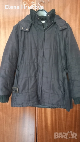 дамско черно яке, снимка 1