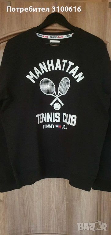 Ватирана мъжка блуза Tommy Hilfiger 100% оригинална, снимка 1