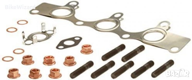 ELRING Монтажен комплект, турбина с уплътнения, с винтове, с инструкции за монтаж НОВО, снимка 1