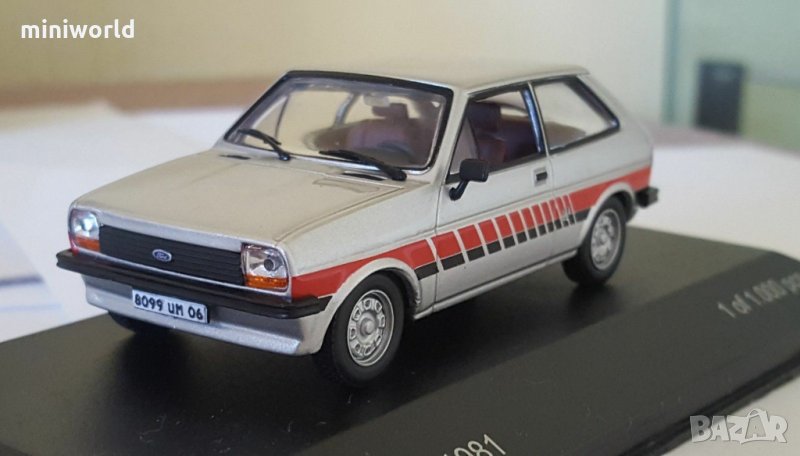 Ford Fiesta Festival - мащаб 1:43 на WhiteBox моделът е нов в PVC дисплей-кейс, снимка 1