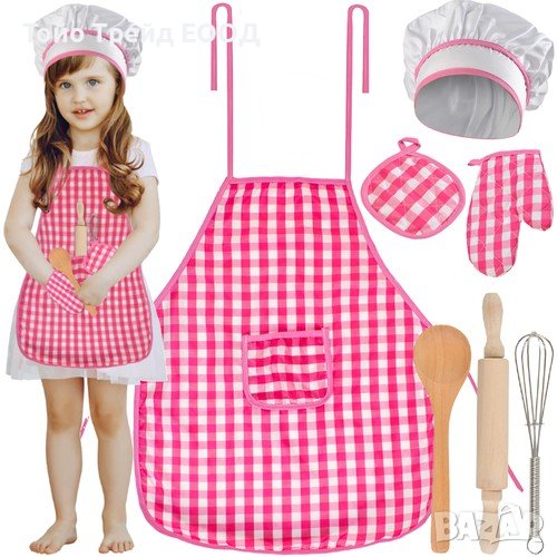 ДЕТСКИ КУХНЕНСКИ КОМПЛЕКТ - 7 ЕЛЕМЕНТА, снимка 1