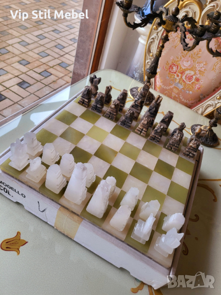 Мраморен шах , снимка 1
