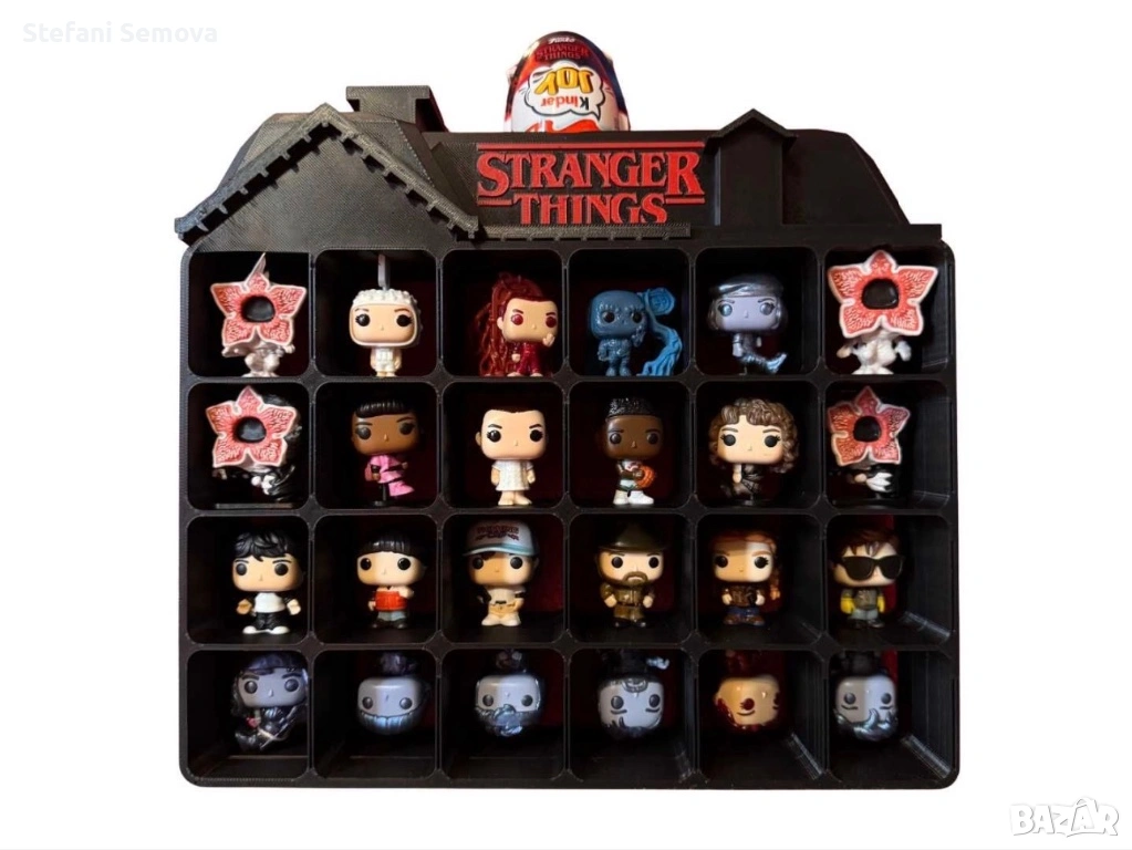 Stranger Things - Поставка за фигурки Kinder Joy, снимка 1