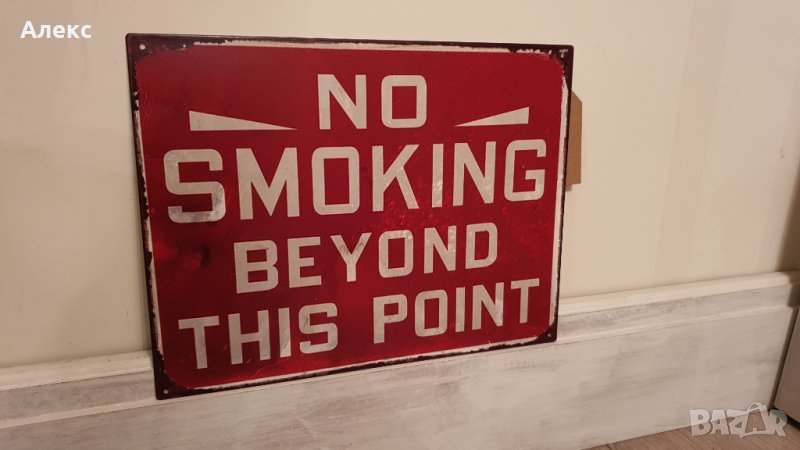 Испанска метална табела–Нова., снимка 1