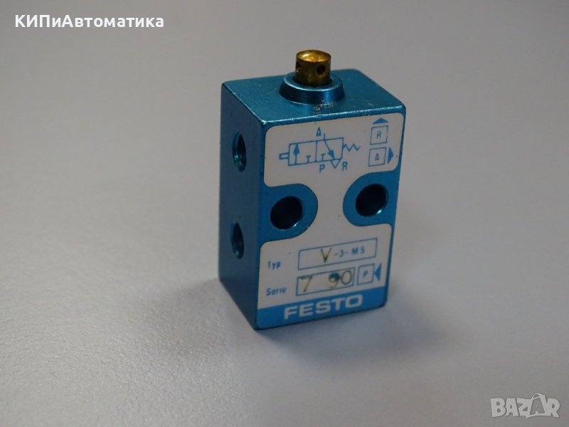 пневматичен изключвател Festo V-3-M5 stem actuator valve, снимка 1