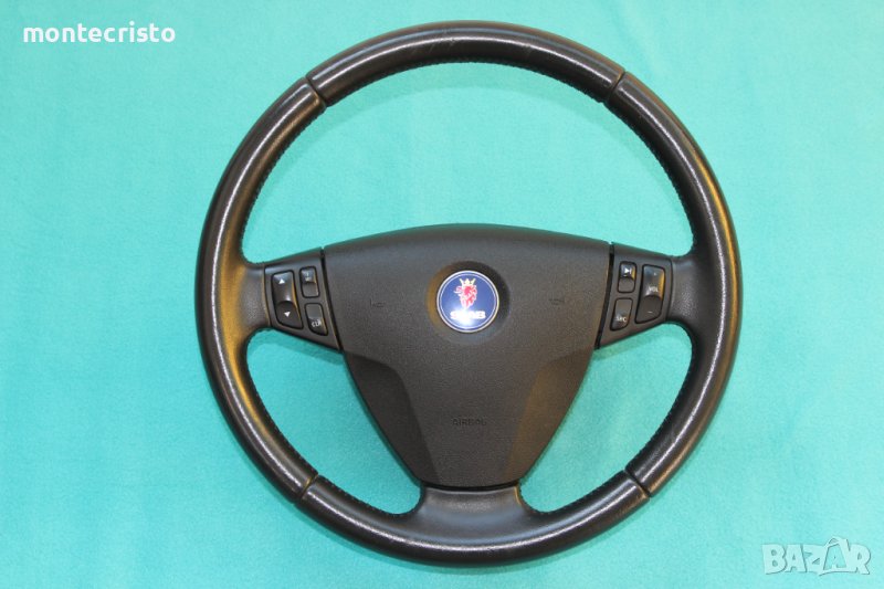 Кожен волан Saab 9-5 (2005-2010г.) Сааб 9-5 / Saab 95 / ляв airbag / airbag волан Saab 9-5, снимка 1