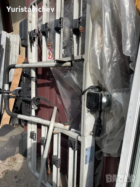 Багажник за 4бр. колела който се монтира на теглич., снимка 1