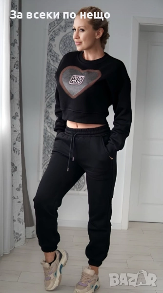 Miu Miu Дамски Черен Комплект Миу Миу Код S348, снимка 1