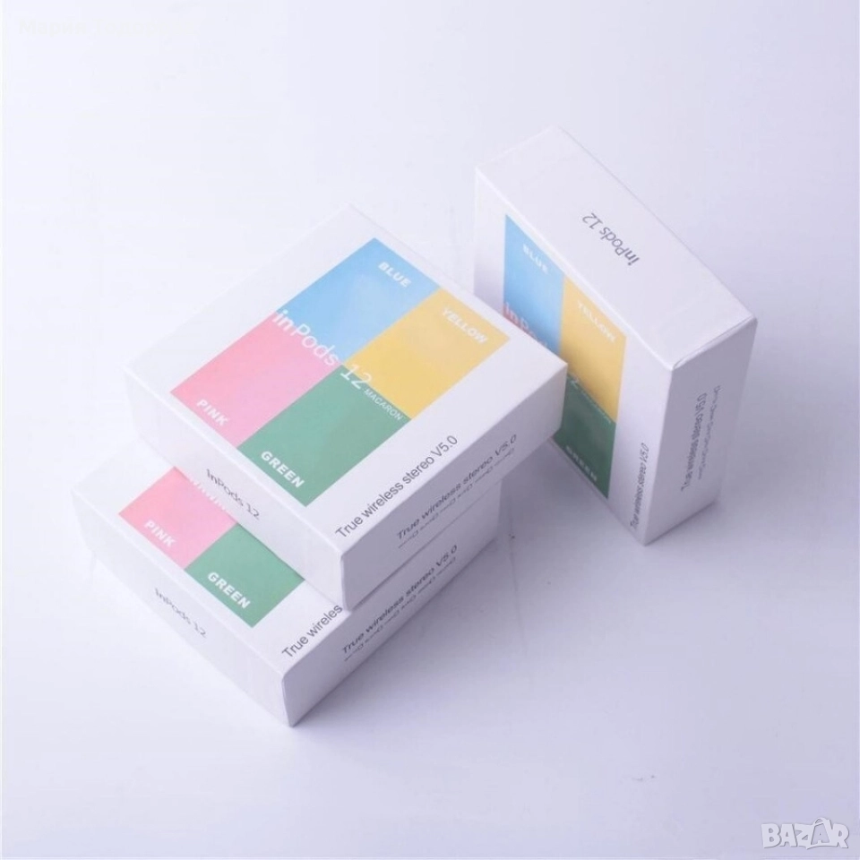 Безжични слушалки InPods 12, снимка 1