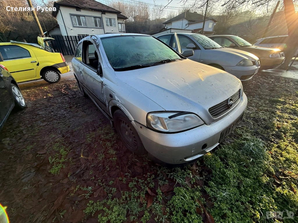НА ЧАСТИ opel ASTRA G  1.4i 88кс ГАЗ клима БЕНЗИН само на части колата пали и върви може и цяла за 3, снимка 1