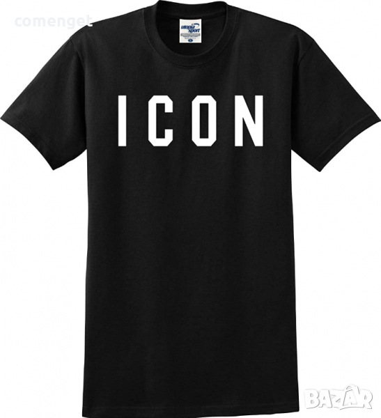  NEW! Mъжки тениски ICON принт! Поръчай модел с твоя идея! , снимка 1