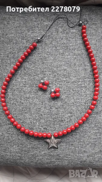 Комплект бижута - ръчна изработка, снимка 1