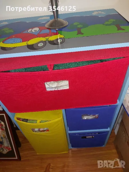 Детски скрин с рисунки, снимка 1