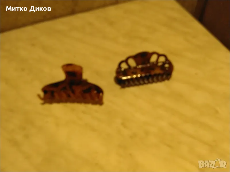 Пластмасови шноли за коса нови 2 броя, снимка 1
