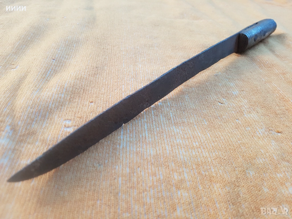 Ятагановиден хайдушки дълъг нож , снимка 1