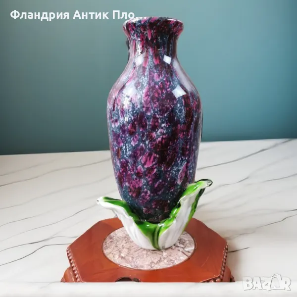 Голяма ваза "Горско цвете", снимка 1