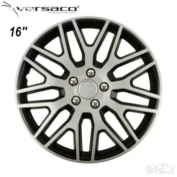 Тасове за джанти 16'' Versaco Dakar NC Silver/Black, снимка 1