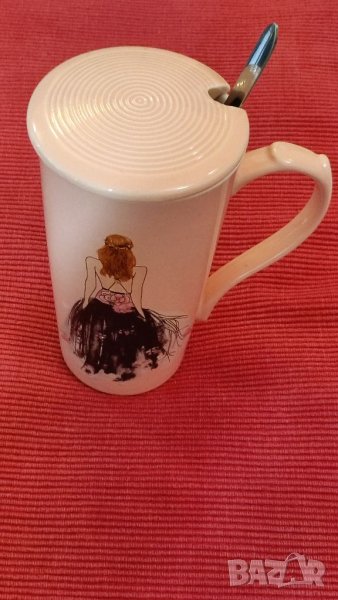 Керамична чаша за момиче. , снимка 1