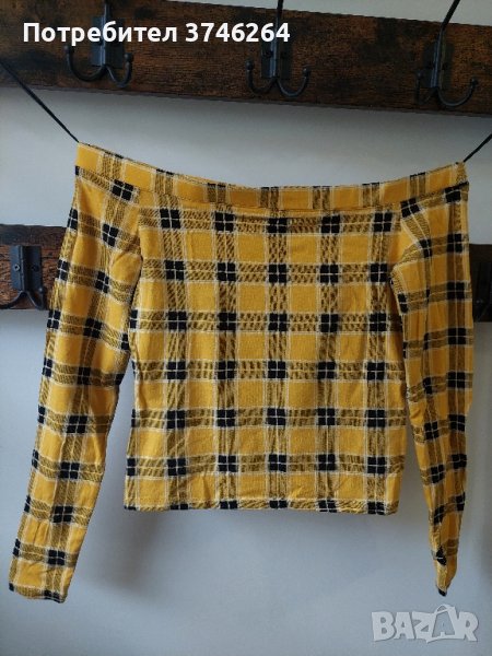 Блуза с отворени рамене , снимка 1