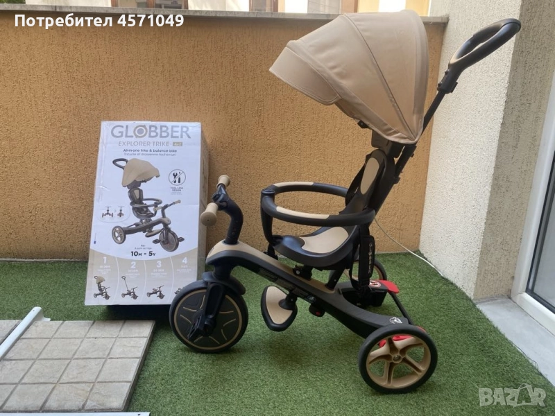 Триколка Globber 4 в 1, снимка 1
