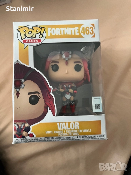 Funko Pop! Games: Fortnite - Valor, Multicolor, снимка 1