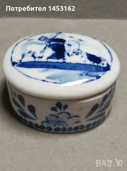 Старинна холандска кутийка , снимка 1