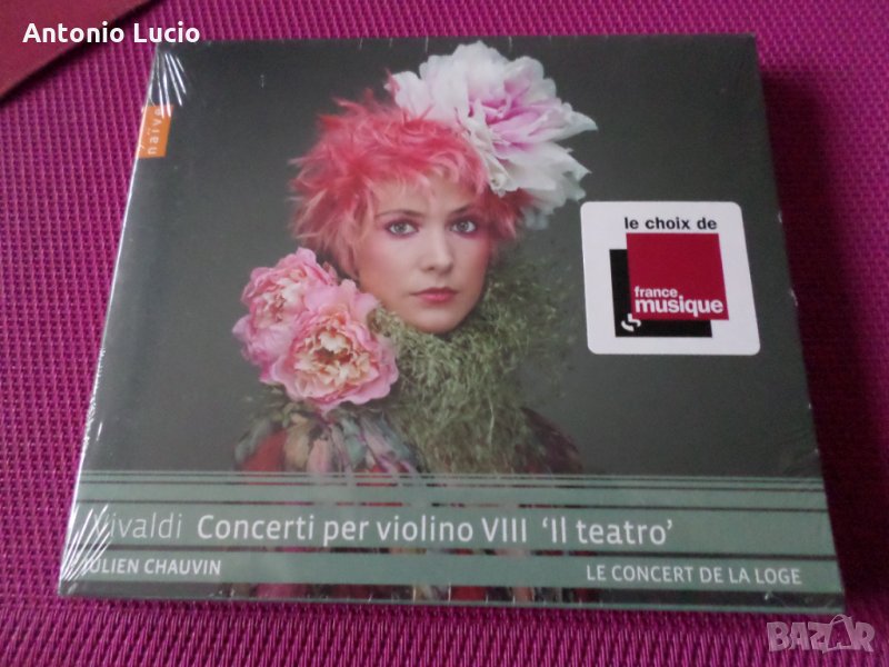 Vivaldi Concerti per violino *il teatro* - Naive, снимка 1