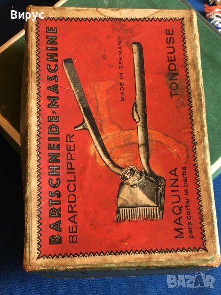 Германия соц ретро машинка за подстригване , снимка 1
