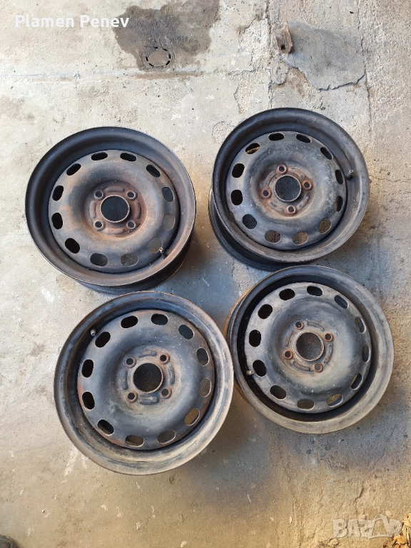 Метални джанти 4х108 R14, 63,4 мм ценрален отвор, снимка 1