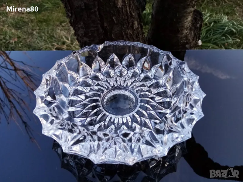 * Bohemia * - кристален пепелник, снимка 1