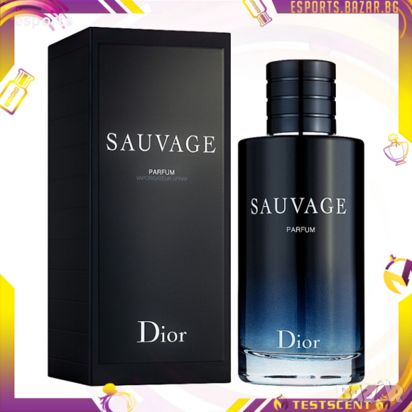 Dior Sauvage Парфюм Parfum 100ml автентичен мъжки парфюм, снимка 1