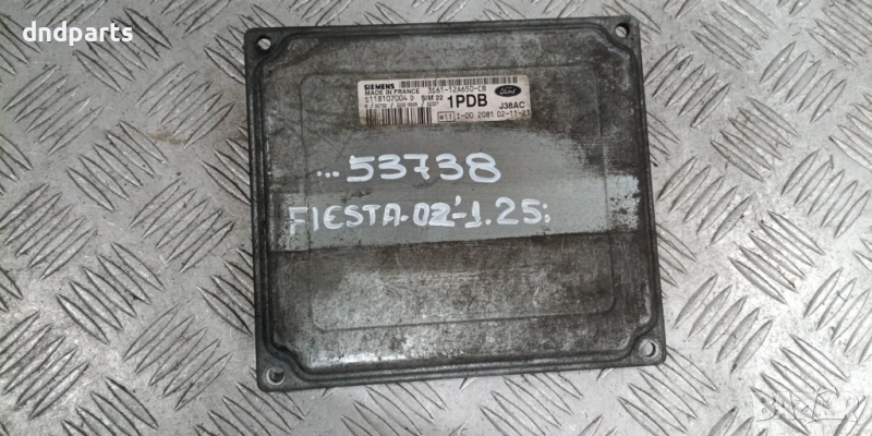 Компютър Ford Fiesta 1.25i 2002г. 3S61-12A650-CB S118107004D	, снимка 1