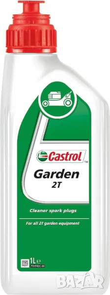 Двутактово масло CASTROL GARDEN 2T 1л, снимка 1