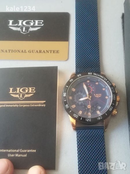 Мъжки часовник LIGE. Масивен модел. , снимка 1