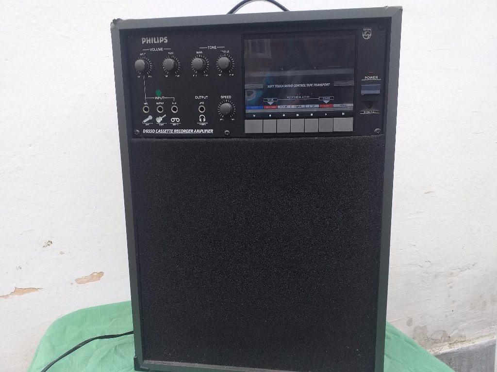 PHILIPS D6550 Cassette Recorder Amplifier - Karaoke в Радиокасетофони,  транзистори в гр. Враца - ID31144796 — Bazar.bg